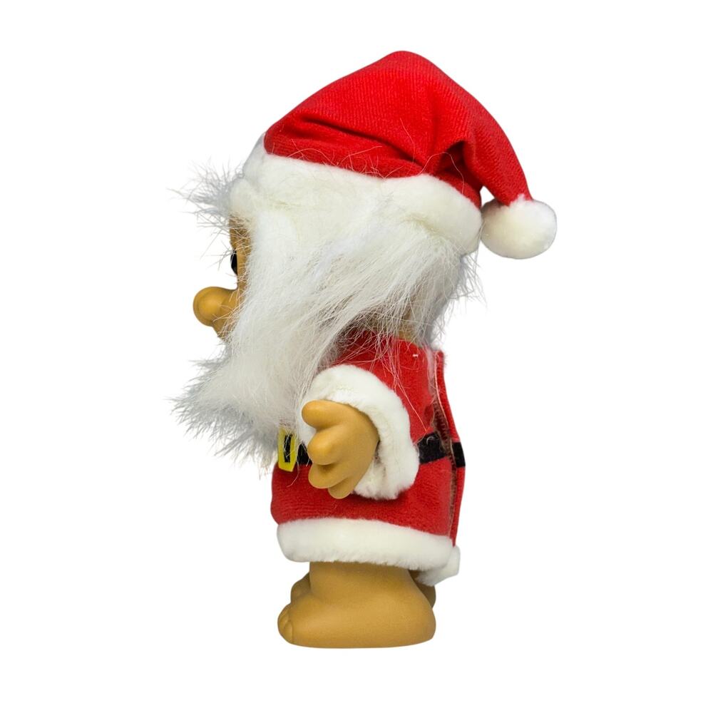 Large 8" Christmas RUSS TROLL Doll Holiday Santa Claus Smiley Vintage - Picture 4 of 9